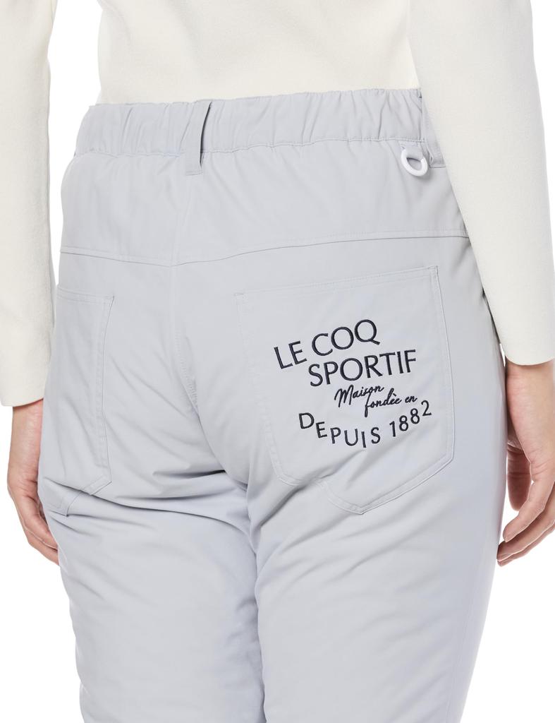 Le Coq Sportif Golf HeatNavi Padded Stretch Golf Pants QGWWJD31AT Women's (GY00, Gray) (Limited Edition)