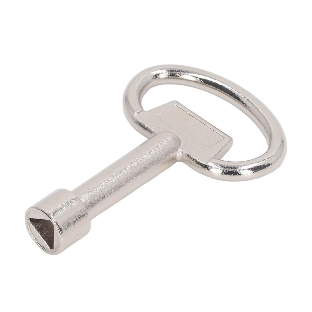 Trojúhelníkový nástrčný klíč Pochromovaný závěs ze slitiny zinku K dispozici trojúhelníkový nástěnný klíč