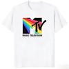 MTV Music Television 1981 Logo T Shirt High Quality COTTON T Shirt Men O Neck Cool Summer T Shirts Short Sleeve Tees Fashion Tops