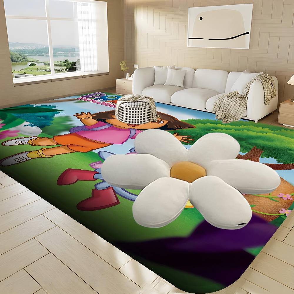 Funny D-Dora Classic Anime Floor Mat Nordic Style Home Doormat Bathroom-Toilet Mats Bedroom Hotel Decor Mat