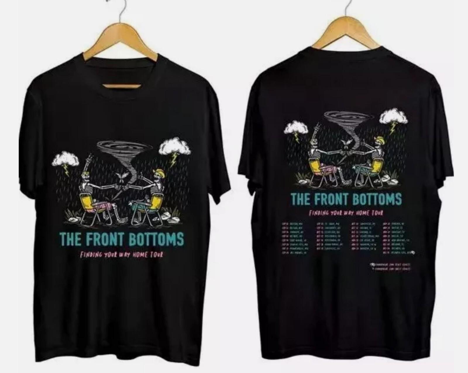 26 The Front Bottoms - Finding Your Way Home Tour 2024 T-Shirt Unisex T-Shirt L