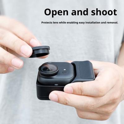 Krytka objektivu pro akční kameru Insta360 GO Ultra Plastový kryt objektivu Prachotěsný Ochranná krytka proti poškrábání Náhradní