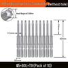 Nigao S2 Torx 801 Electric Screwdriver Bit, Solid Star-Shaped, 5mm Round Shank.