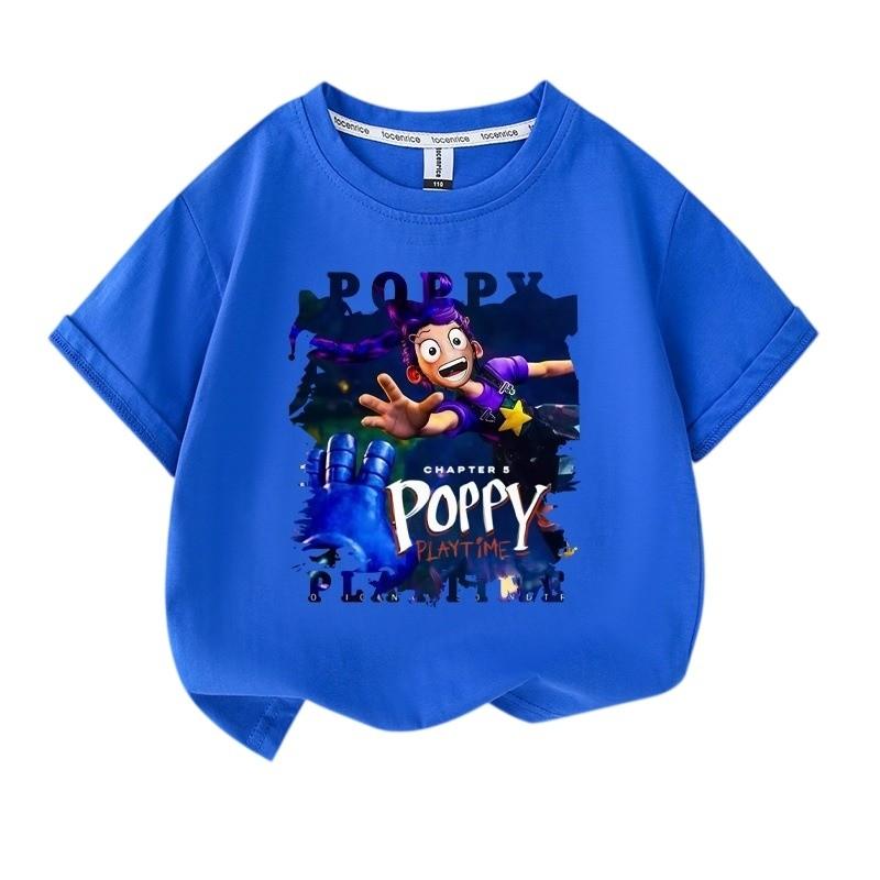 T-shirt a maniche corte multicolore per bambine Lily Lovebraids