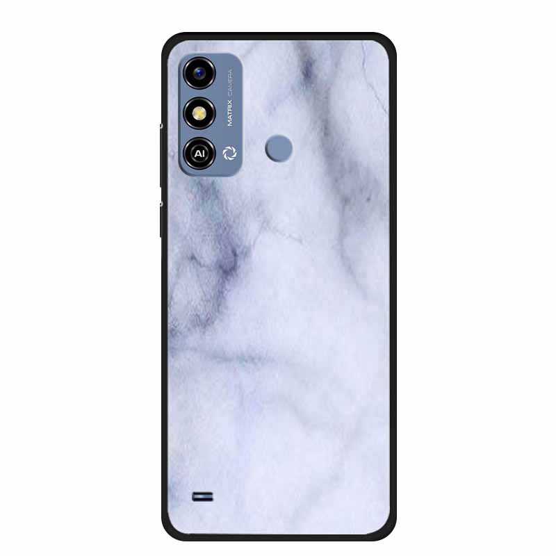 Soft Silicone Cover For ZTE Blade A53 / A53Pro / A53Plus Case Marble TPU Black Protector Case for ZTE Blade A53 Plus Cover Funda
