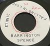 7-Zoll-Schallplatte BARRINGTON SPENCE Falling In Love For The First Time KEINE Ethnisch UK Reggae Ska Dub Gebraucht