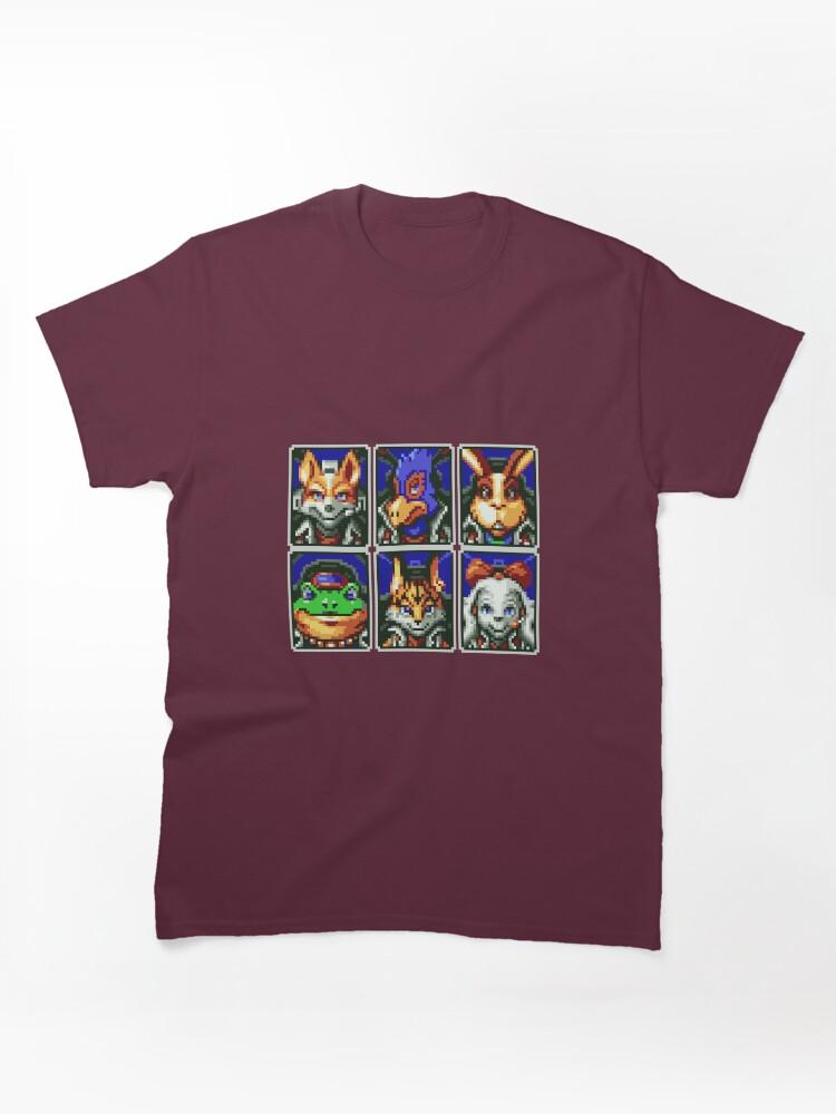 Star Fox Adventures Remastered We're Star Fox 2! (Grid Horizontal) Classic Unisex T-Shirt