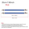 2psc Universal Racing Adjustable Front Rear Bumper Lip Splitter Support Bar / Pull Rod Kit Racing 75mm/100mm/150mm/200mm