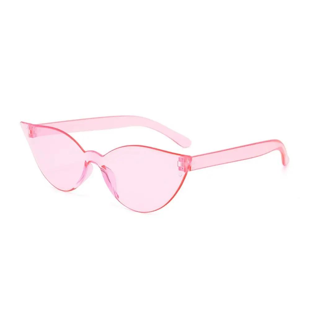 Cat Eye Sunglasses Candy Color Driving Glasses UV400 Sun-Protective Trend Eyewear Travel Accessories Street Photos Decoration
