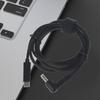 PD 65W Type C to DC 5.5x2.5mm Braided Cord Power Adapter Cable Laptop Fast Charging Power Accessories