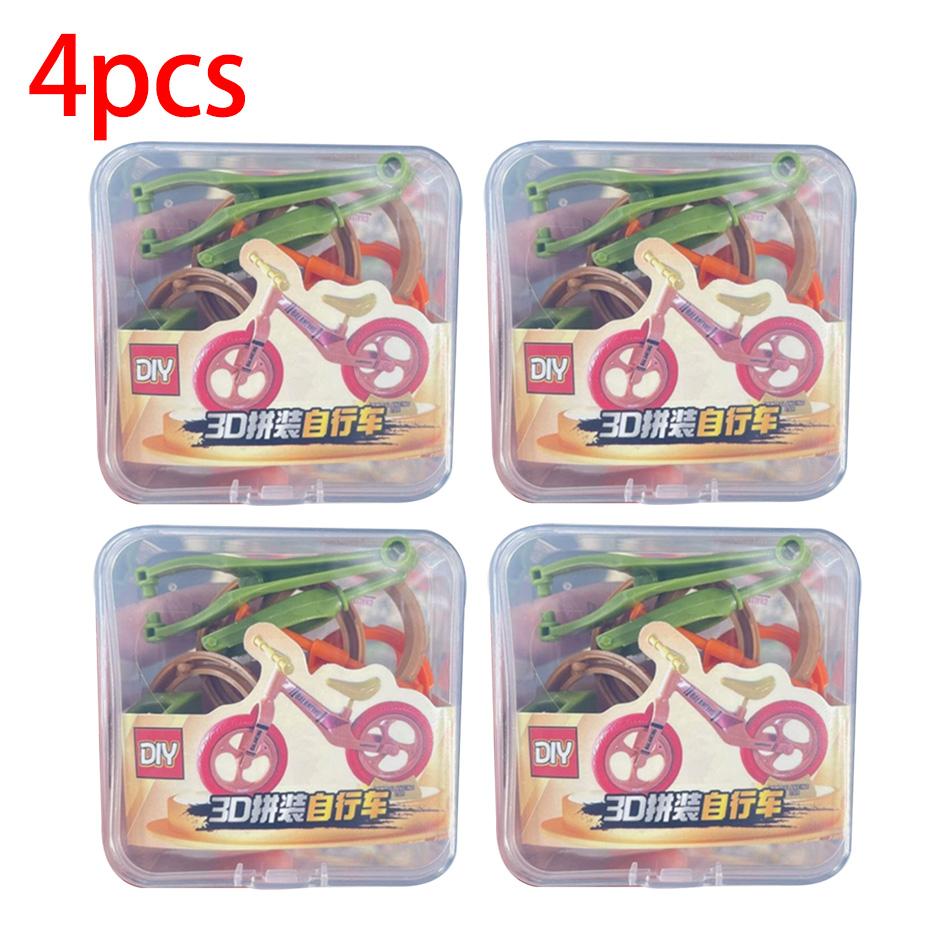 Plastics Assembled Balance Car Ornaments Radish Bike Balance Car Radish Mini Bike Assembled Professional