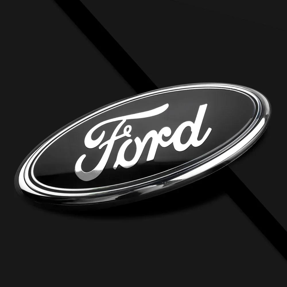 Nová nálepka na auto 2026 2025 Horký styl auta Znak Odznak Přední Zadní Kufr Logo Samolepka na kryt volantu Pro Ford Fusion Focus F