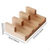 Wood Sushi Holder Display Stand Decorative Novelty Kitchen Gadget Platter Rack for Tabletop Party