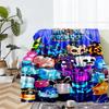 Blox Fruits Theme Printed Blanket - Perfect for Couch, Bed, Travel & Outdoor Use | Machine Washable, Cozy & Durable.