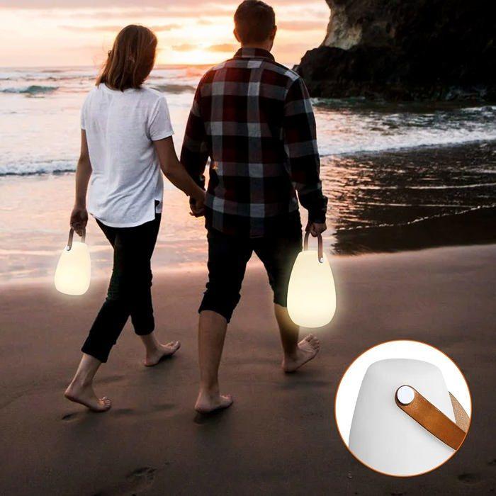 Lampe À Poser - MALUX - IROO - LED - Rechargeable USB - Étanche Et Résistante À La Poussière