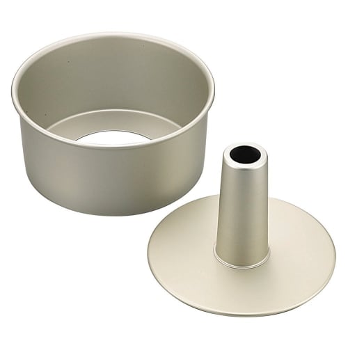 PEARL METAL Chiffon Cake Baking Pan, 21cm, Aluminum, EE Sweets, D-4626