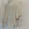 Wrap Knitted Off Shoulder Shawl Mesh Sun Protection Tops Simple Women Cloak  Travel
