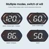 Car Hd-Up Display, GPS meter With MPH/   , Overspeed Alarm, Auto Brightness Adjustment, Plug and Play for All Vehicles