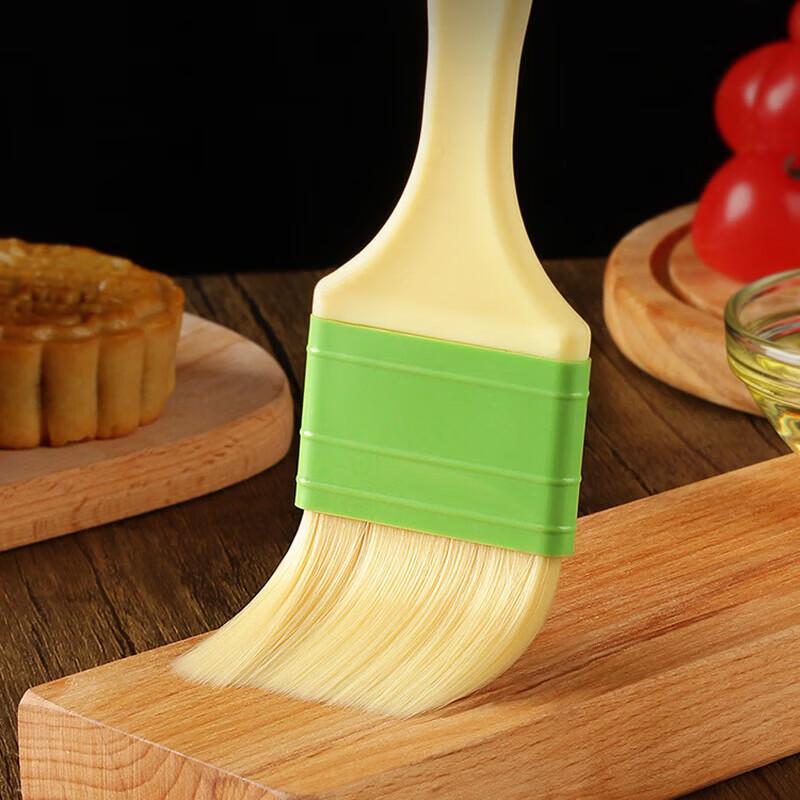 3-Piece Wooden Handle Wool Pastry & BBQ Brush Set