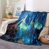 classic game World of Warcraft Frozen Throne blanket Soft and portable four season home bed, sofa blanket, office travel, lunch break, warm blanket Y5