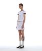 PARTIMENTO WOMEN Pwc Brief Detail Mini Skirt_White