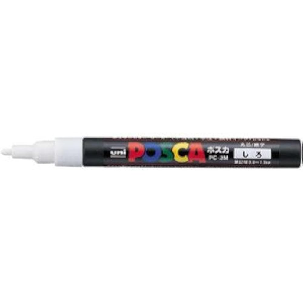 Mitsubishi Pencil Posca Fine Print White PC3M.1