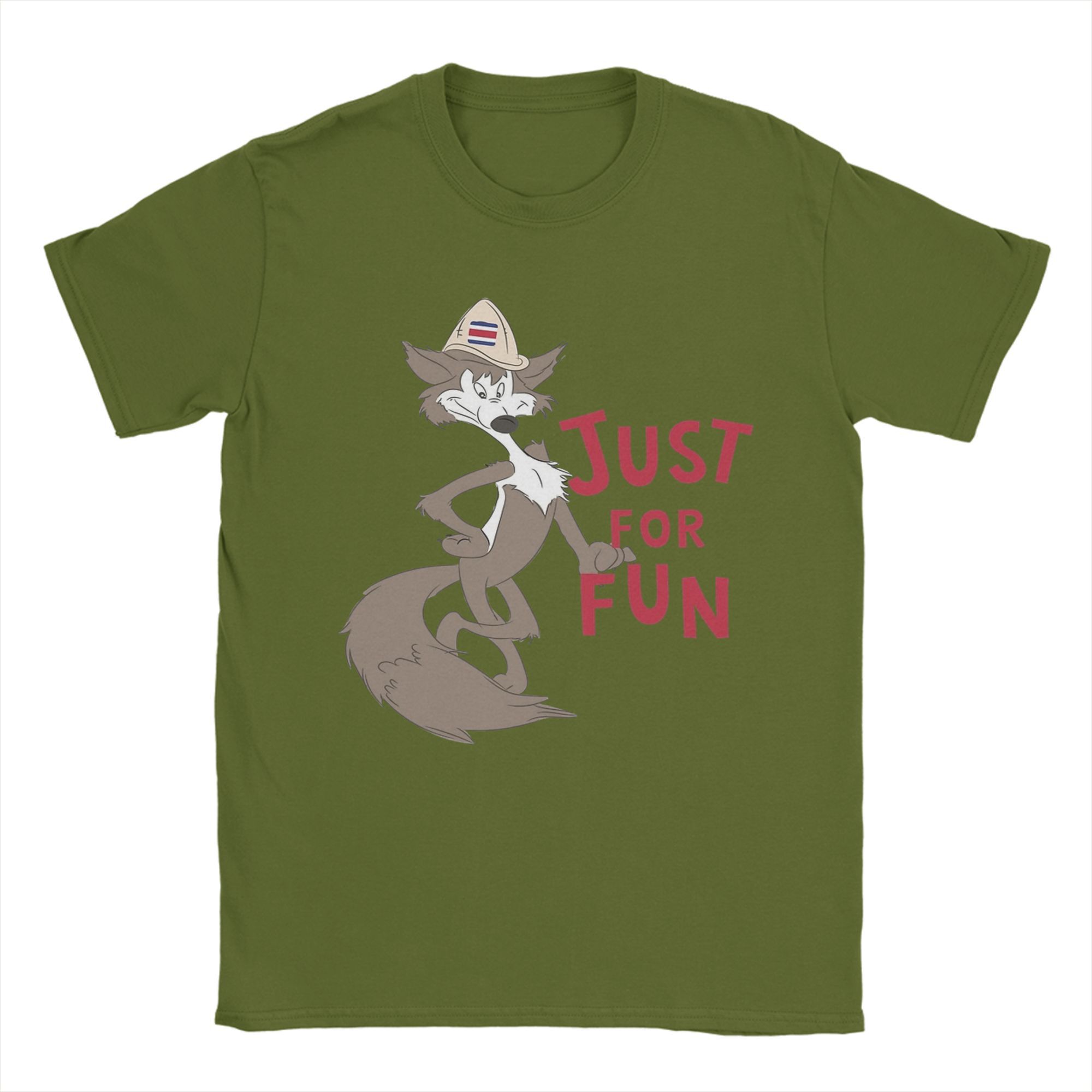 Wile E. Coyote And The Road Runner Cotton T Shirt For Men Summer Just for Fun Y2K Retro T Shirts O Neck Leisure T Shirt Big Size 4XL