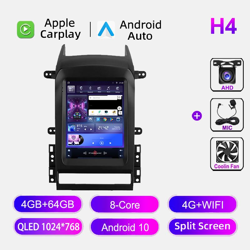 9.7" Android 12 Radio For Chevrolet Captiva ICH 1 2006 - 2011 Multimedia Player 2din GPS Navigation Carplay Auto Stereo