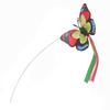 Butterfly Cat Toy Boredom Relief Interactive 360 Degree Rotating Cat Toy with 3 Flashing Butterflies Butterfly