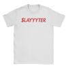 Cute Slayyyter Singer T Shirts Unisex WoUnisex 100 Cotton Vintage TShirts Crew Neck Tees Short Sleeve Clothes Summer