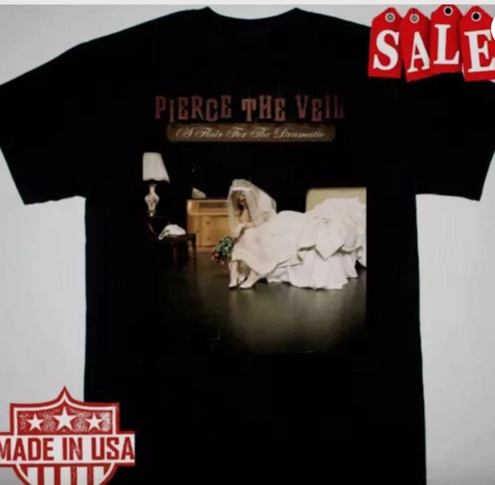 Pierce The Veil A Flair for the Dramatic T-shirt Black Cotton All Sizes M
