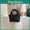 Modern Street Style Bucket Bag Versatile Pu Handbag With Inner Pocket For Daily Wear