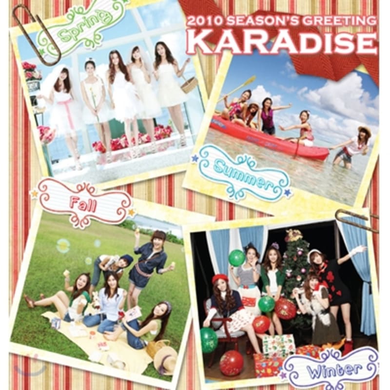 

Kara 2010 Season Greetings Karadais: 2010 Calendar + Diary + 2 Stickers + 6 Postcards + Christmas Card, Envelope + DVD (30 min)