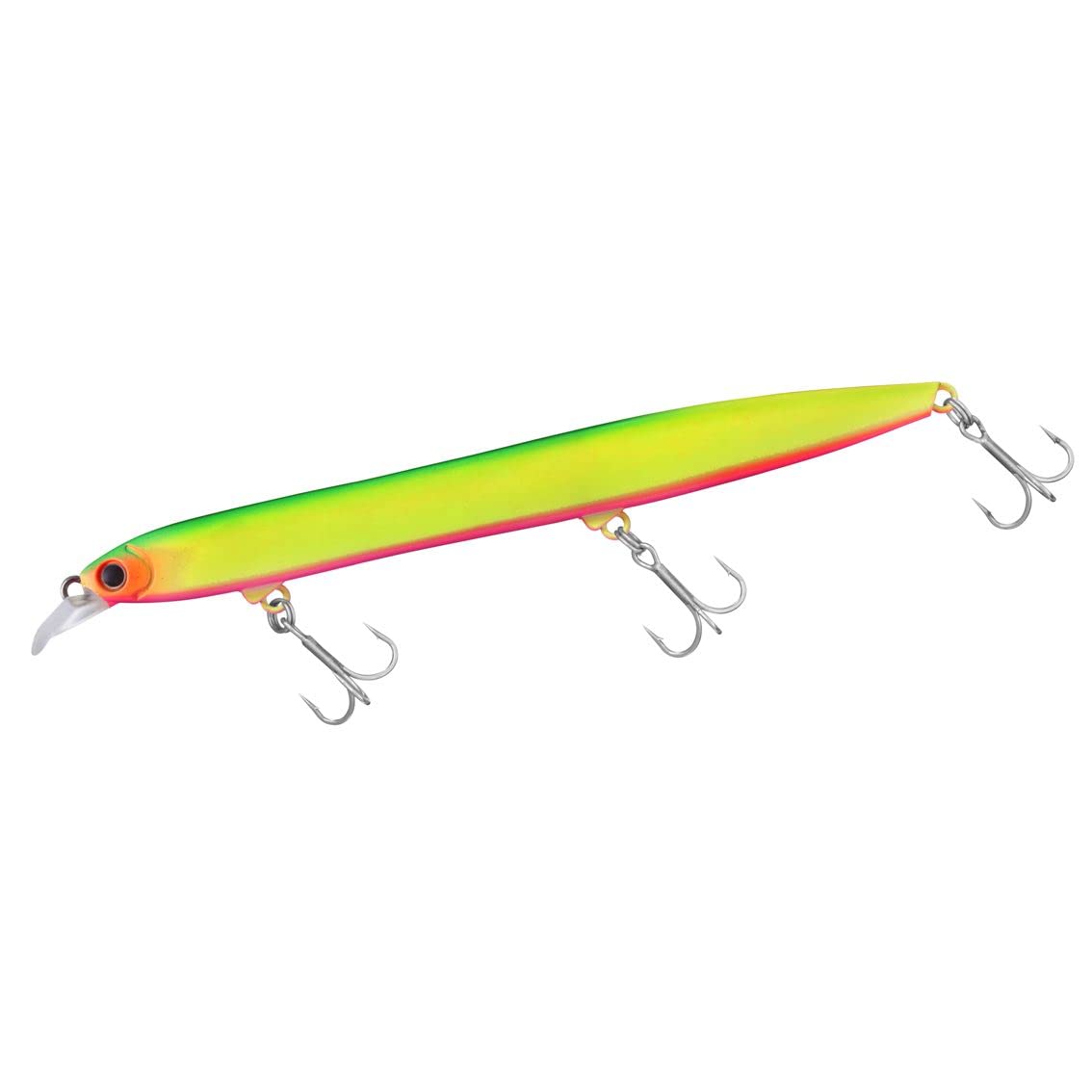 

Daiwa Morethan Hisoka Matte Lime Chart Pink Berry 120F-SSR