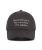 Tepoleu Lettering 1975 Ball Cap - Charcoal