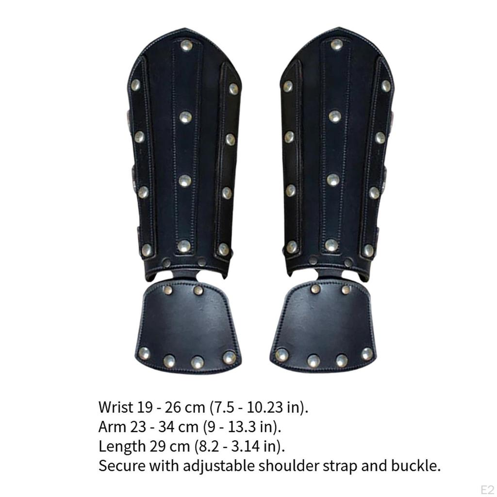 Medieval Arm Guards Classic Style Costume Accessories for Halloween Events