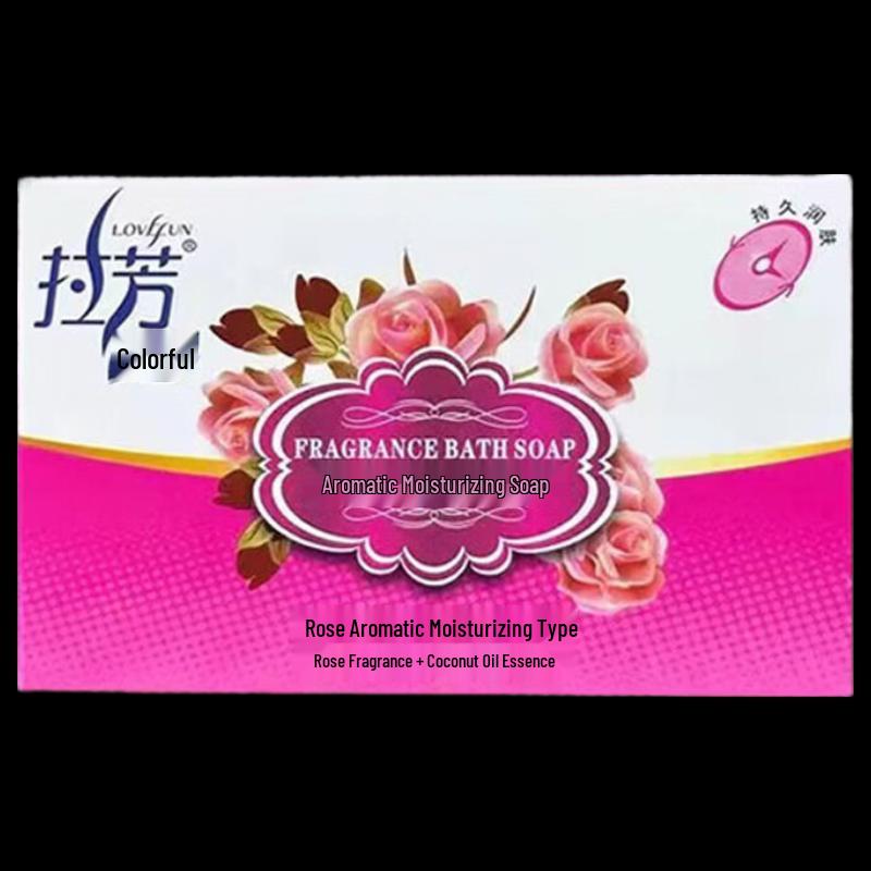 Lafang Rose Scented Moisturizing Soap 100g