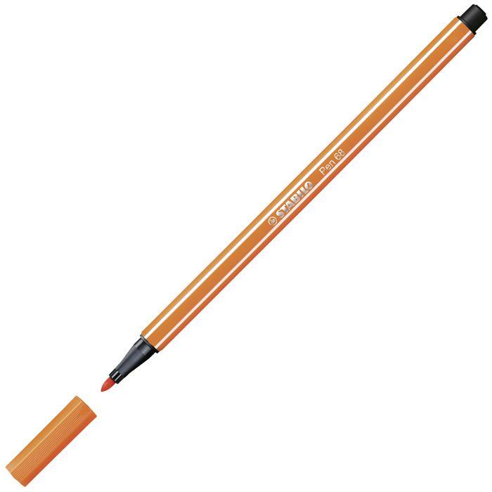 Fix - STABILO - PEN 68 - Sada 10 kusů - Světle rumělková - Smíšený - Od 3 let