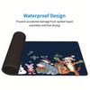 Christmas Winnie Pooh Friends Large Gaming Mouse Pad Nonslip Rubber Base Waterproof Desk Mat For Office Pc Laptop