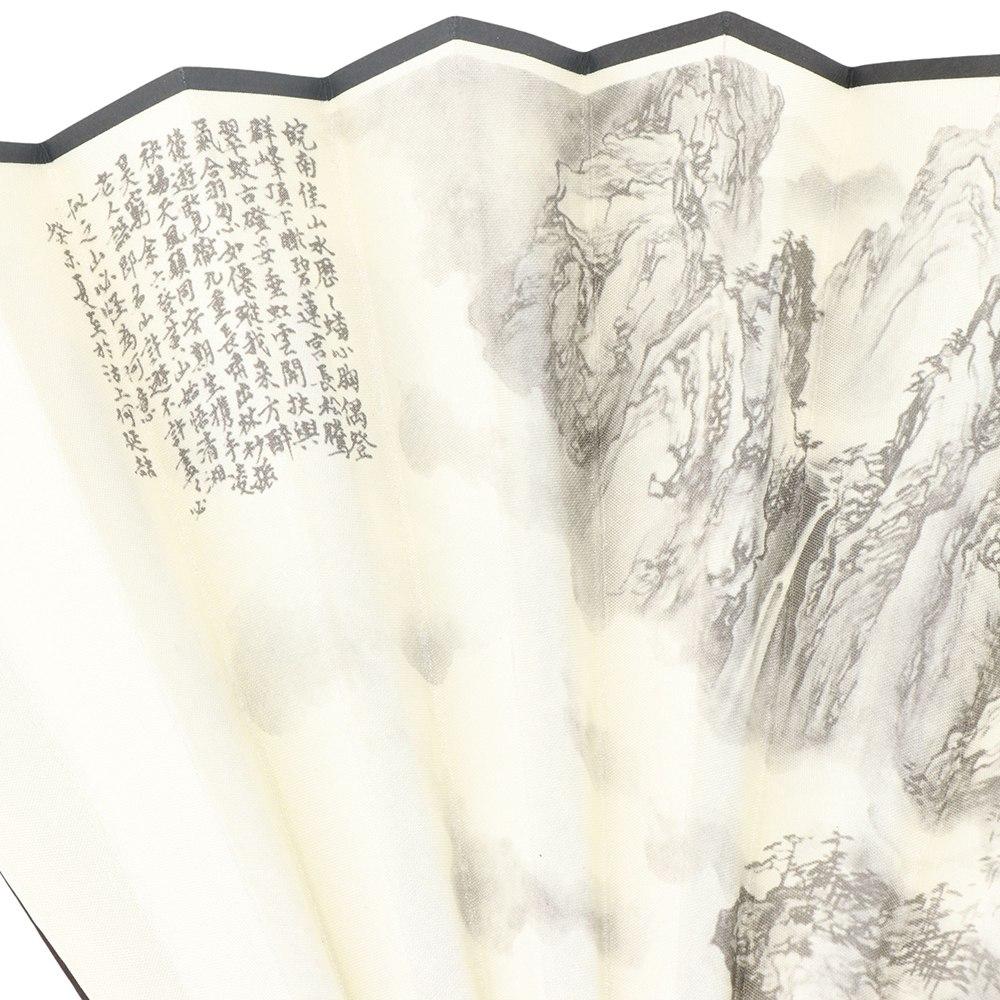 Stil Männer Taschen Tanzfächer Sommergeschenk Faltfächer Griff Handfächer Heimdekoration Fächer Handwerk