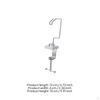 Painting Tool Rack Holder Adjustable Spray Pen Stand with Clamp Metal for Model Builders, Hobby
