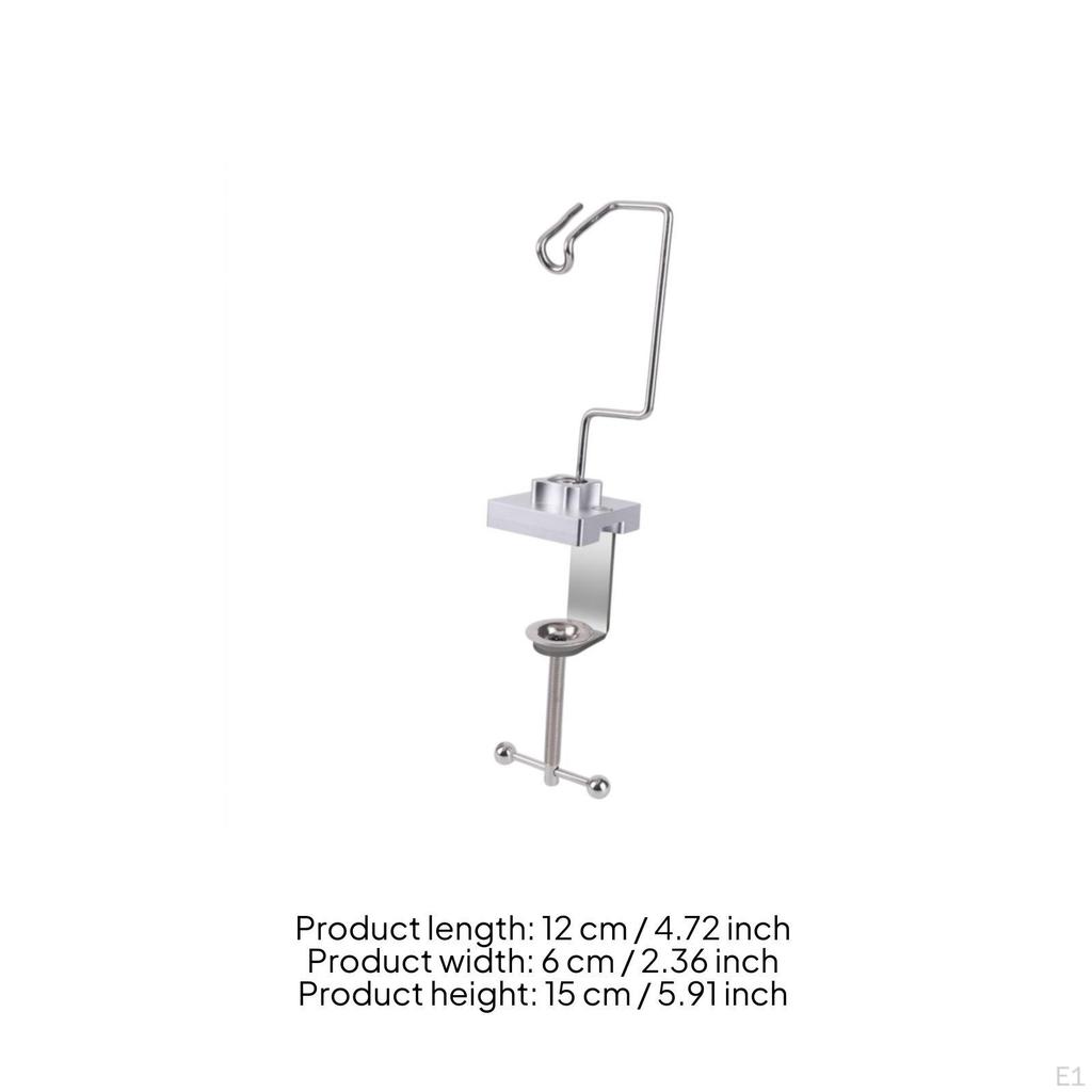 Painting Tool Rack Holder Adjustable Spray Pen Stand with Clamp Metal for Model Builders, Hobby
