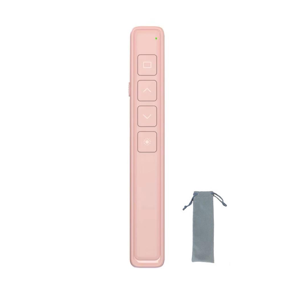 USB Charging Wireless Presentation Clicker Infrared Remote Laser Pointer  PPT Slide Advancer