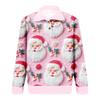Men's Christmas Print Corduroy Button-Down Shirt