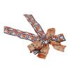 Fall Wreath Bow Fall Thanksgiving Bows Decor for Farm Home Present Wrapping Decoration
