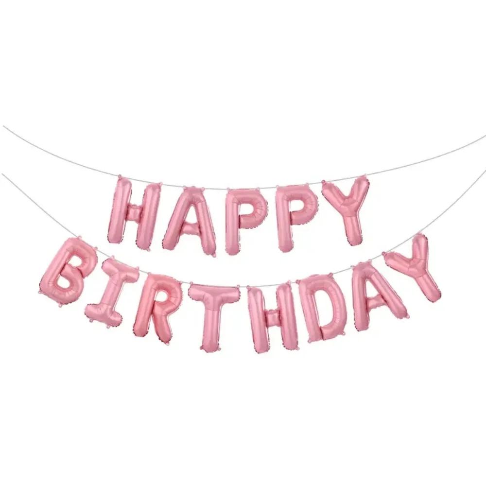 

рожеві повітряні кульки на день народження, кульки для прикраси вечірки, підходять для атрибутики для вечірки з нагоди дня народження та прикрас для вечірки Other