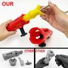 Rotating Head Plastic Paint Brush Holder Painting Tool Adapter Plastic Extension Poles Attachment Holder Enduring