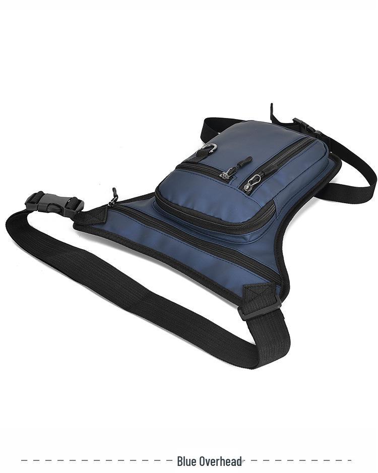 Herren Multifunktionale Wasserdichte Umhänge-Bein-Tasche für Freizeit, Sport und Radfahren