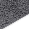 Tapis de salle de bain - VIDAXL - 2 pcs - Gris - Antidérapant - Lavable