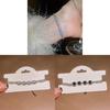 Geometric Zircon Square Adjustable Bracelet For Women With Elegant Jewelry Style